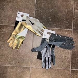 Nike Vapor Jet football gloves XL DSWT Bundle